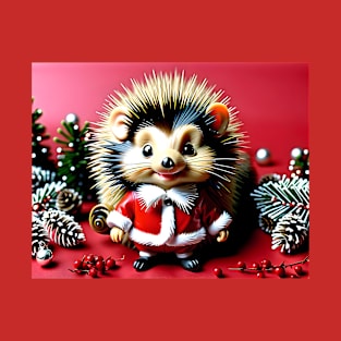 Santa Baby Porcupine T-Shirt