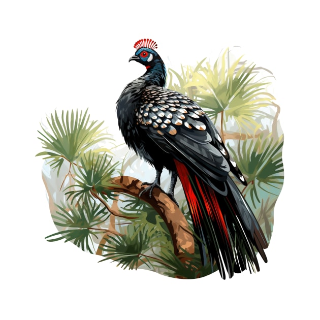 Horned Guan by zooleisurelife