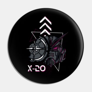 Gundam Cyberpunk 2077 Dark Pin