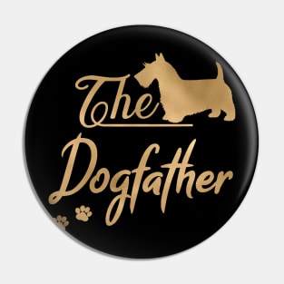 The Scottish Terrier aka Scottie Dogfather Pin