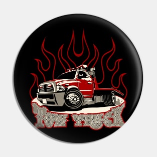 Cartoon tow truck Pin