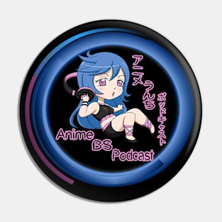 Anime BS Podcast Logo Shirt Pin