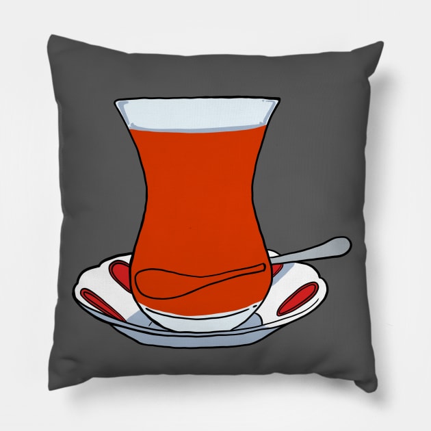 Turkish Tea Pillow by smithandco