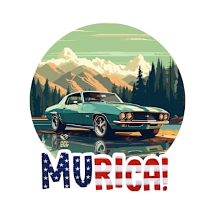 MURICA - Classic Cars iii T-Shirt
