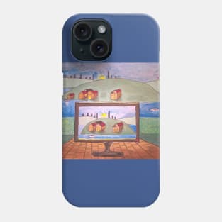 View - Nature and Technology Phone Case