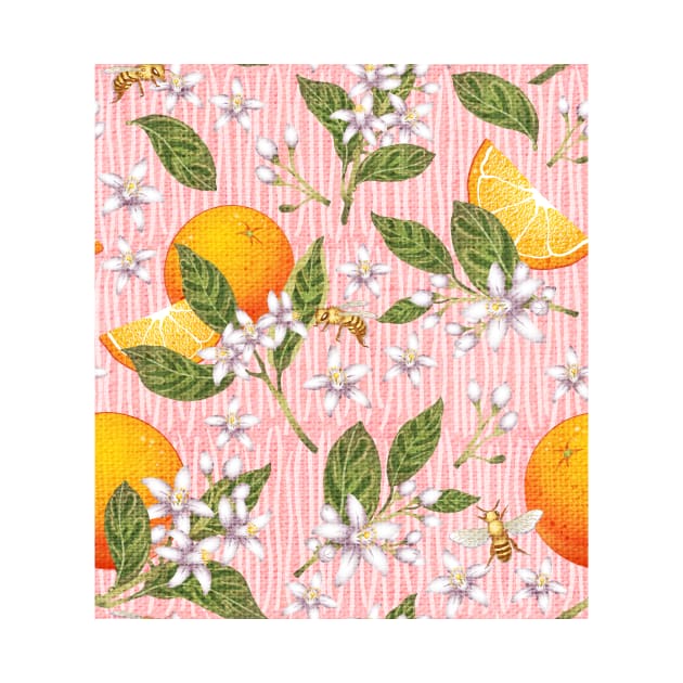 Ojai Oranges-Pink Moment by Pamelandia