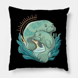 Manatees Pillow