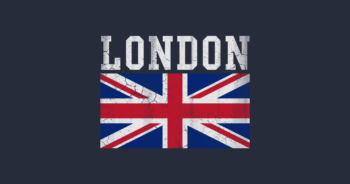 London England Union Jack Vintage - London England - Mug | TeePublic UK