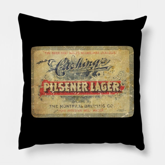 PILSENER LAGER BEER Pillow by ngilerterus