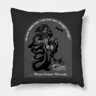 Dracula Quote Pillow