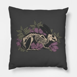 Bunny skeleton Pillow