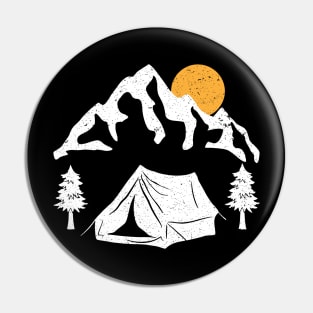 Camping Pin