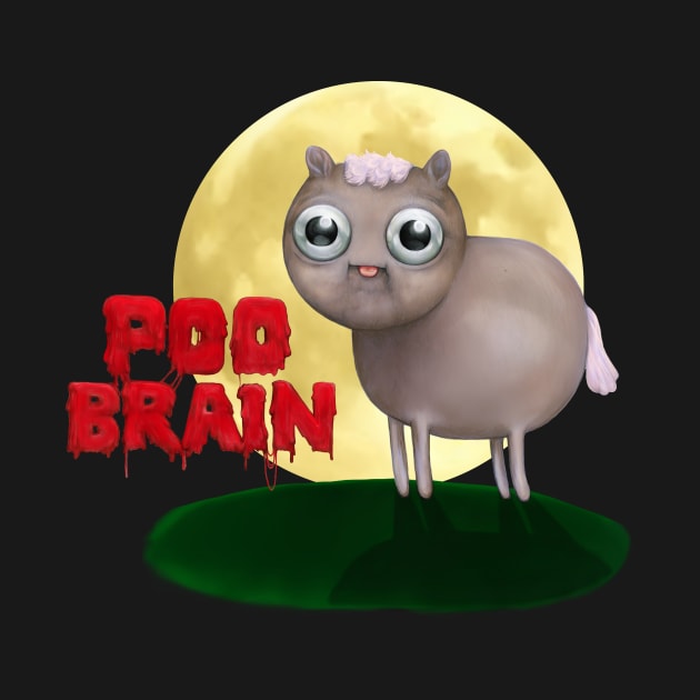 that horse is whack with poo brain! (Adventure Time fan art) by art official sweetener