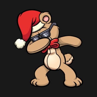 Dabbing Christmas Rabbit T-Shirt