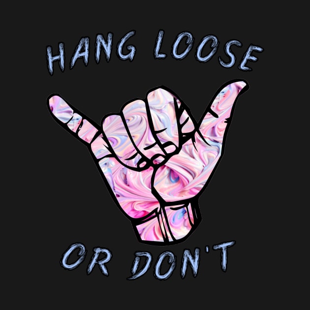 Hang loose shaka pastel surfer hippie hand symbol by Captain-Jackson