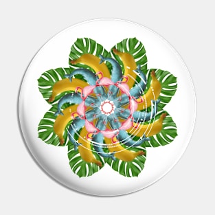 tropic absurd mandala Pin