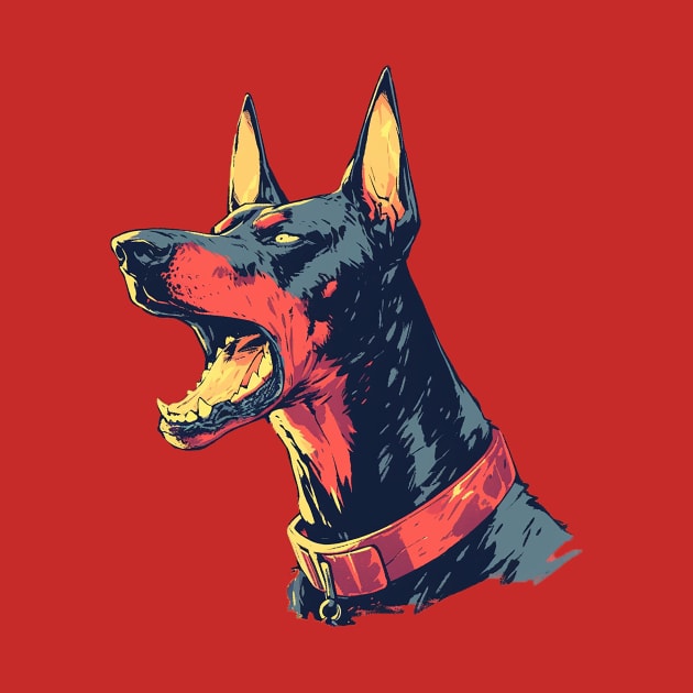 doberman by StevenBag