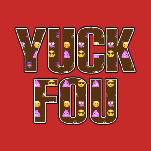 Yuck fou emoji by Lucky Pig