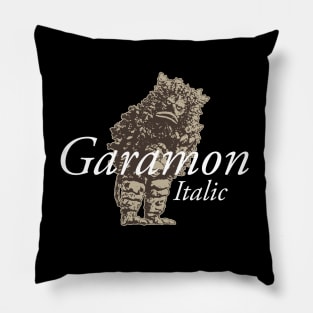 Kaiju Garamon Italic by Buck Tee Pillow