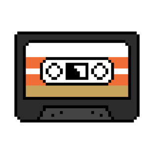 Pixel Cassette Tape T-Shirt