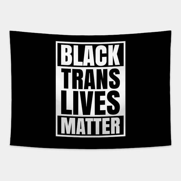 Black Trans Lives Matter African Transgender LGBTQ Pride Month Day Nonbinary BLM Gay Lesbian Tapestry by Shirtsurf