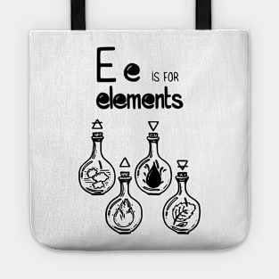 Punk Witch Elements Shirt Tote