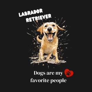 Labrador Retriever Dog T-Shirt