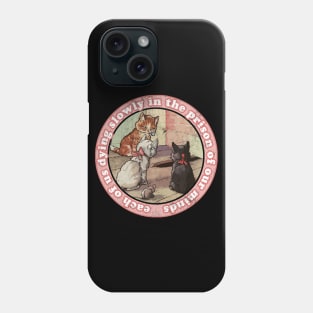 Each Of Us Is Dying Slowly  / Vintage Aesthetic Meme Design Phone Case