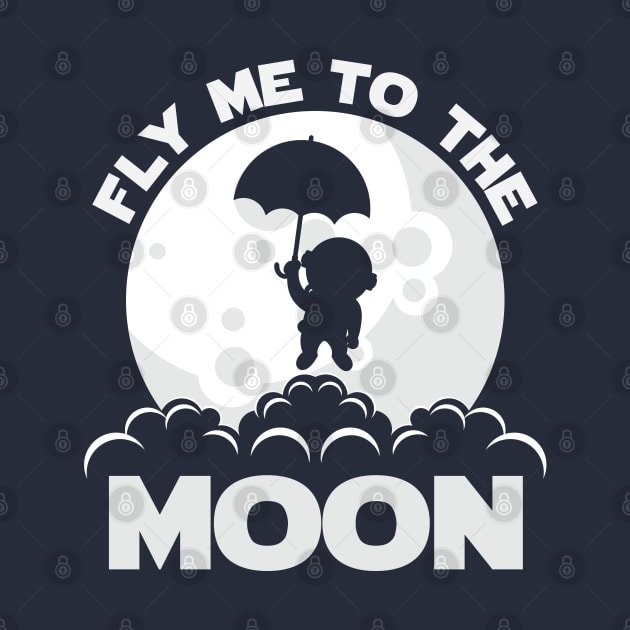 FLY ME TO THE MOON by KidzArtWork