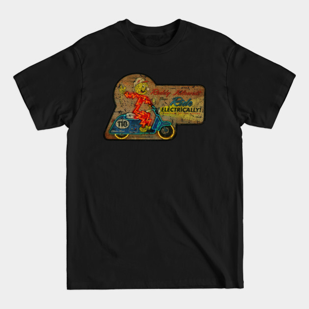 Discover Vintage Reddy Kilowatt Neon On Scott - Reedy Kilowatt - T-Shirt