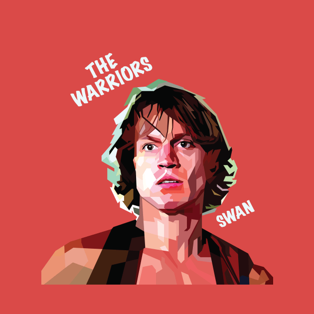 Swan The Warriors In Vector Art Style by Hanafi