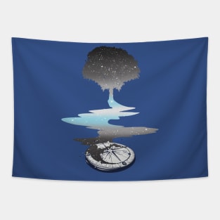 Demiboy Tree LGBT Pride Flag Tapestry