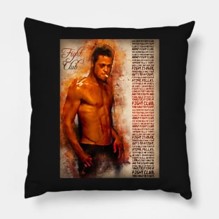 Fight Club - Minimal alternative movie fanart Pillow