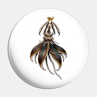 Space Passiflora Fairy Pin