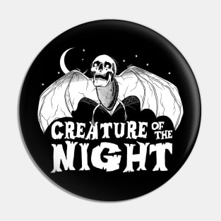 Creature of the Night Pin