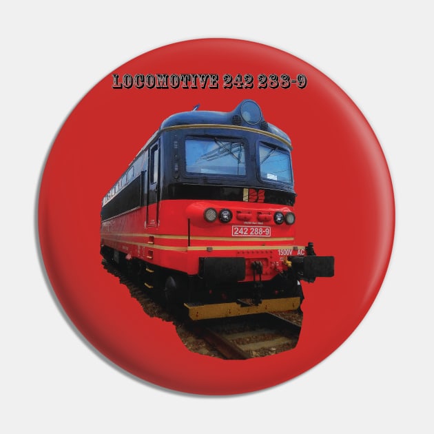 Electric Locomotive 242 288-9 Pin by Hujer