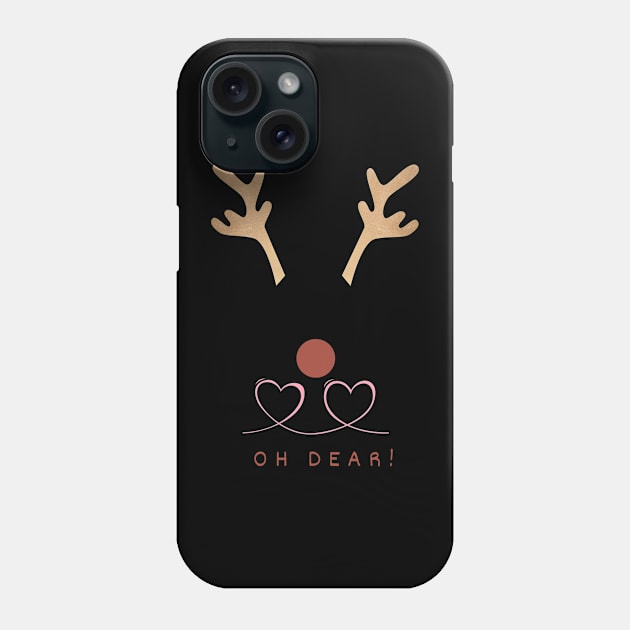 Oh dear Phone Case by tee-sailor