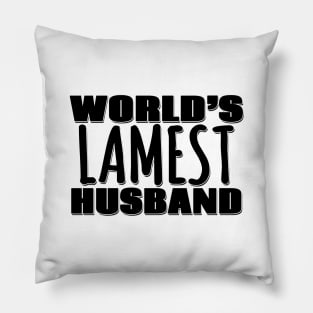 World's Lamest Husband Pillow