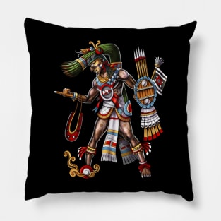 Aztec God Tezcatlipoca Pillow