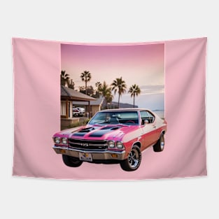 Malibu pink Tapestry