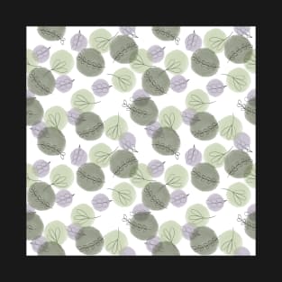 Purple and Green Polka Dots T-Shirt