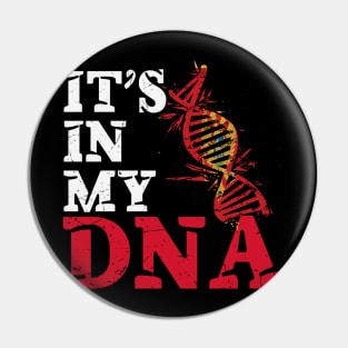 It's in my DNA - Montenegro Pin