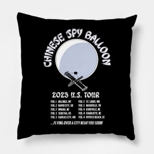 CHINESE SPY BALLOON US TOUR Pillow