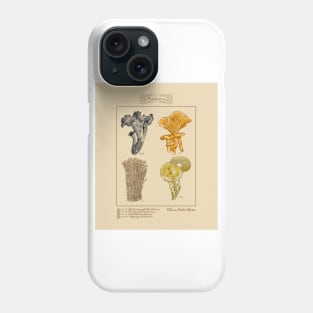 Mushroom Types - mycology Phone Case