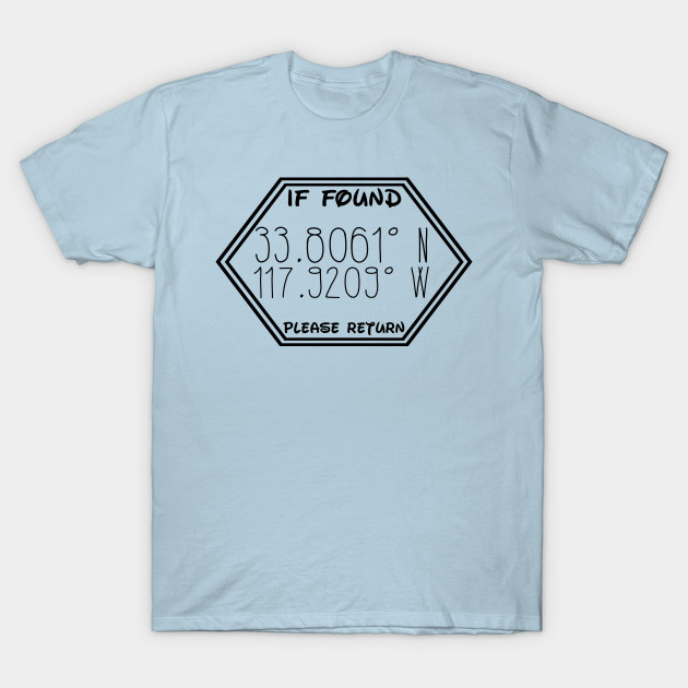 Disover Coordinates of DCA - Disney - T-Shirt