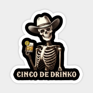 Cinco de Drinko Magnet