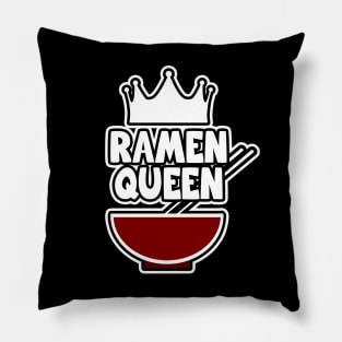 Ramen Queen Pillow