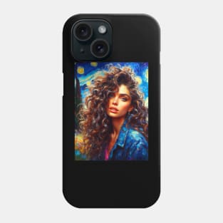 OLIVIA in starry night Phone Case