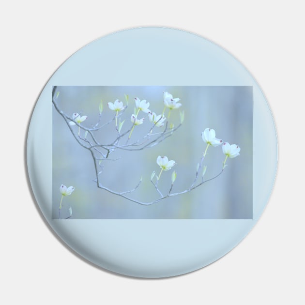 Dogwood Blossoms Pin by LaurieMinor