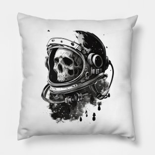 Astronaut helmet skull Pillow